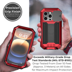 Heavy Duty Metal Style iPhone Case