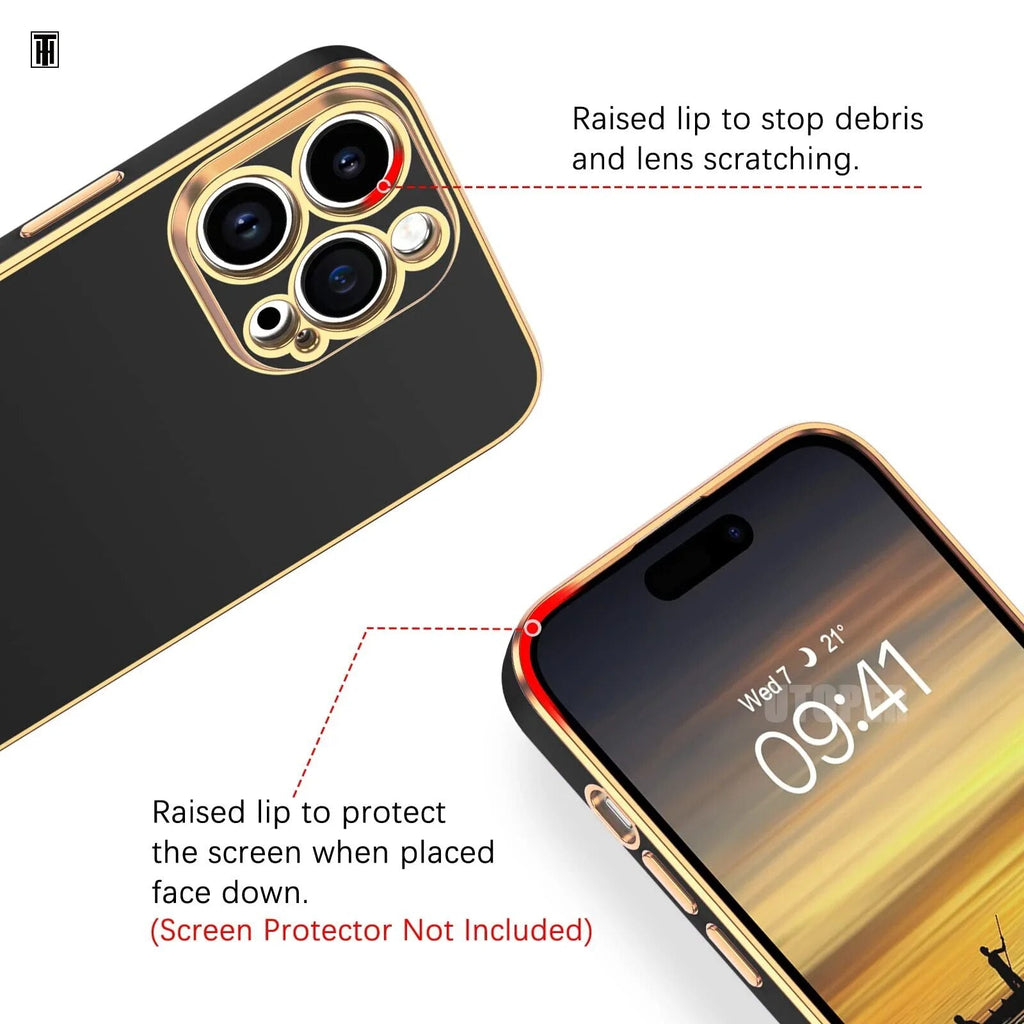 Shiny Edge Soft iPhone Case
