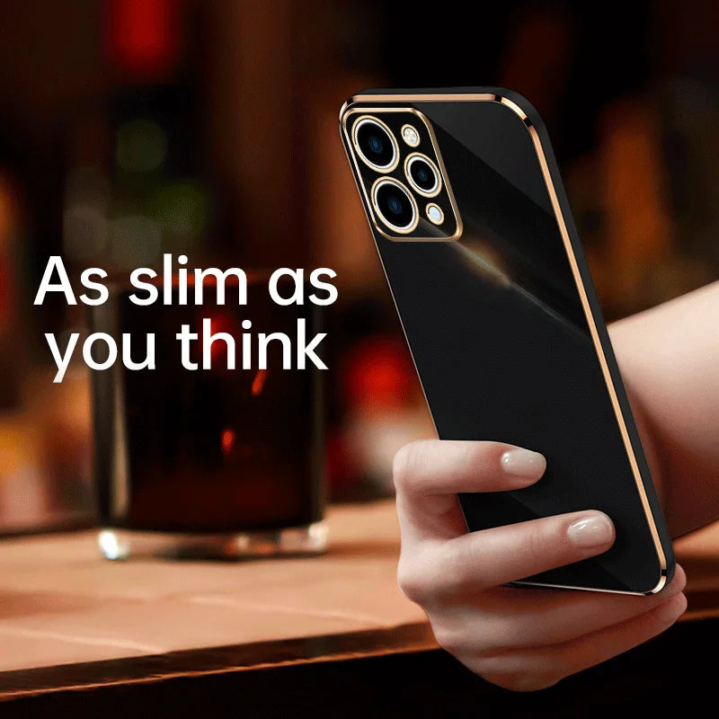 Shiny Edge Soft iPhone Case