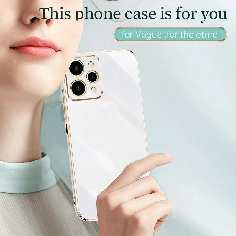 Shiny Edge Soft iPhone Case