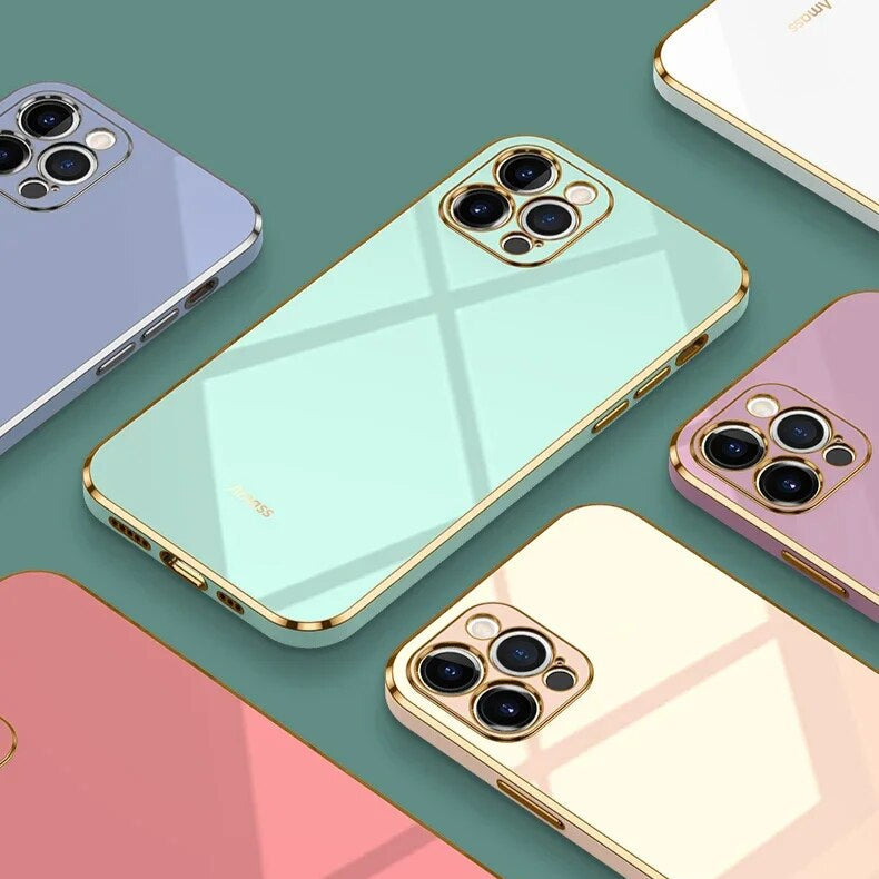 Shiny Edge Soft iPhone Case