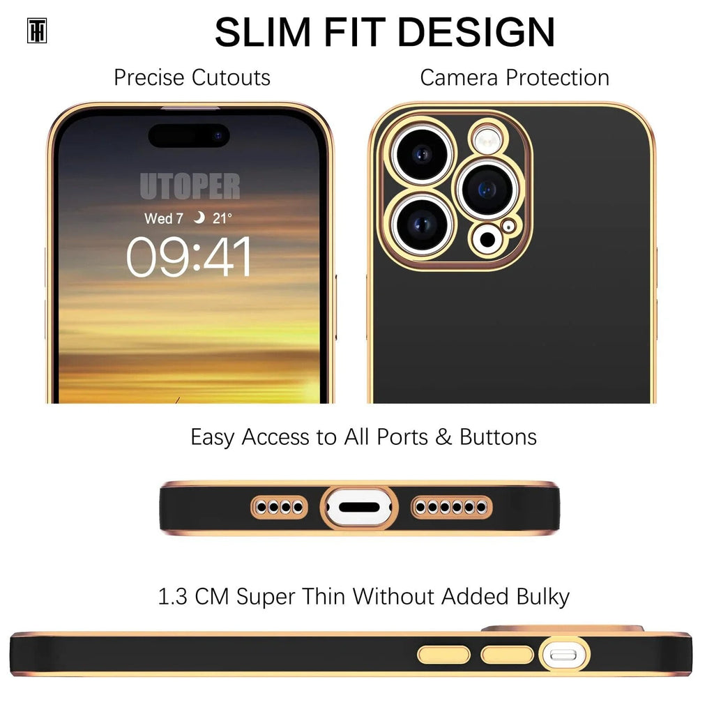 Shiny Edge Soft iPhone Case