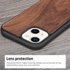 Natural Wood Texture iPhone Case Soft Bumper