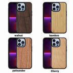 Natural Wood Texture iPhone Case Soft Bumper