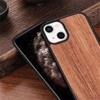 Natural Wood Texture iPhone Case Soft Bumper