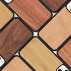 Natural Wood Texture iPhone Case Soft Bumper