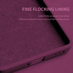 Silicone iPhone Case Soft Lining