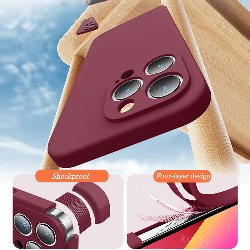 Silicone iPhone Case Soft Lining
