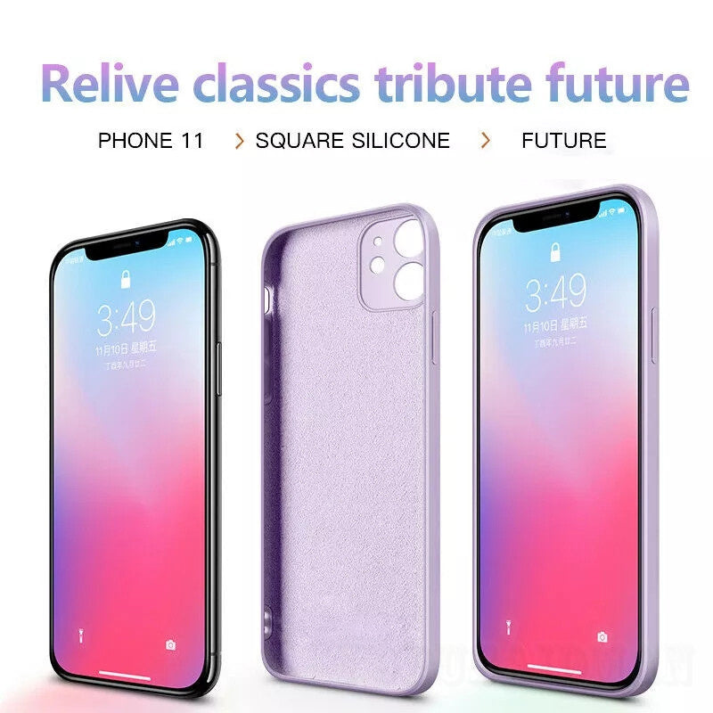 Silicone iPhone Case Soft Lining