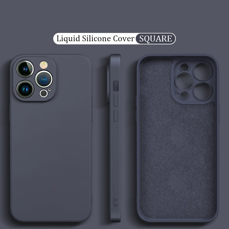 Silicone iPhone Case Soft Lining