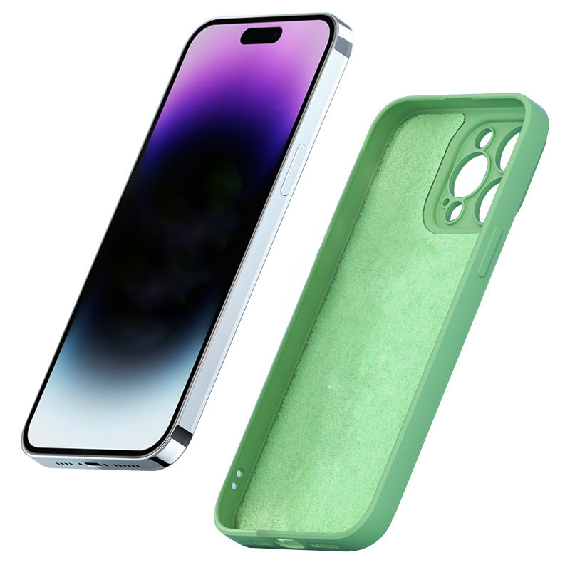 Silicone iPhone Case Soft Lining