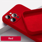 Silicone iPhone Case Soft Lining