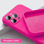 Silicone iPhone Case Soft Lining