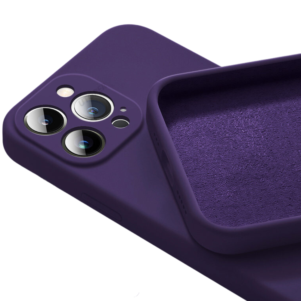 Silicone iPhone Case Soft Lining