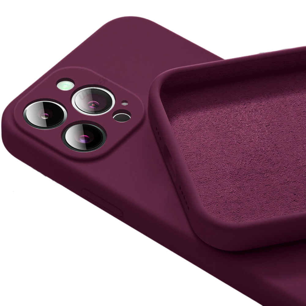 Silicone iPhone Case Soft Lining