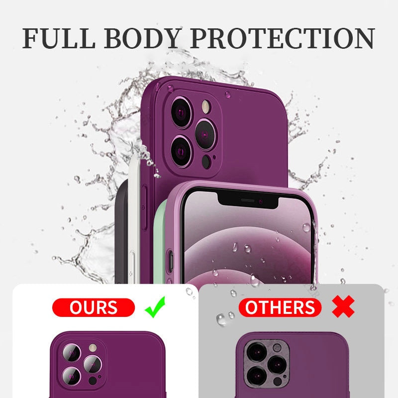 Silicone iPhone Case Soft Lining