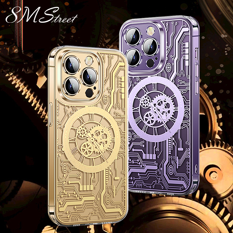 Mechanical Gear Pattern iPhone Case