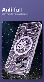 Mechanical Gear Pattern iPhone Case
