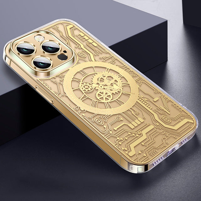 Mechanical Gear Pattern iPhone Case