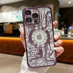 Mechanical Gear Pattern iPhone Case