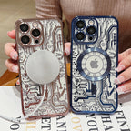 Mechanical Gear Pattern iPhone Case
