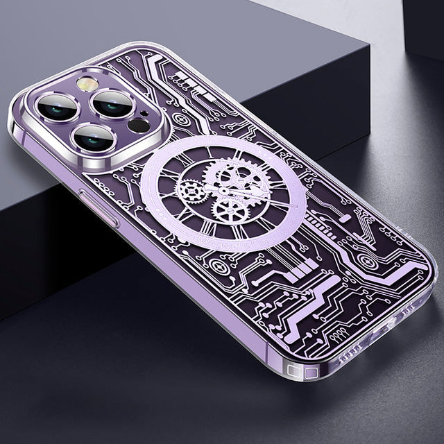 Mechanical Gear Pattern iPhone Case