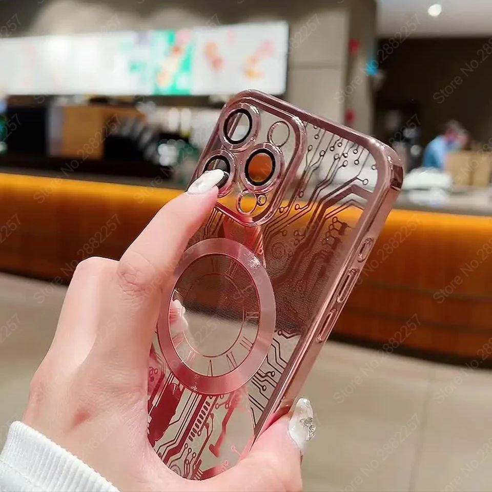 Mechanical Gear Pattern iPhone Case
