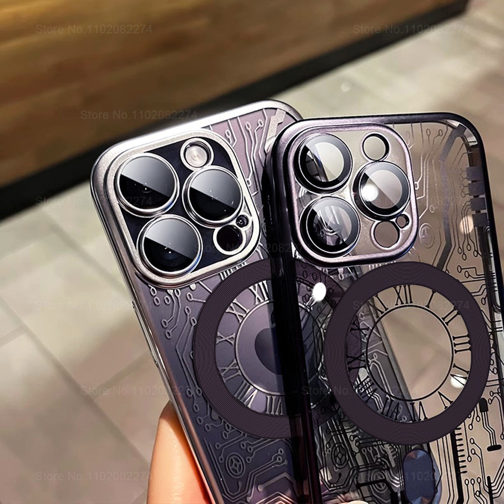 Mechanical Gear Pattern iPhone Case