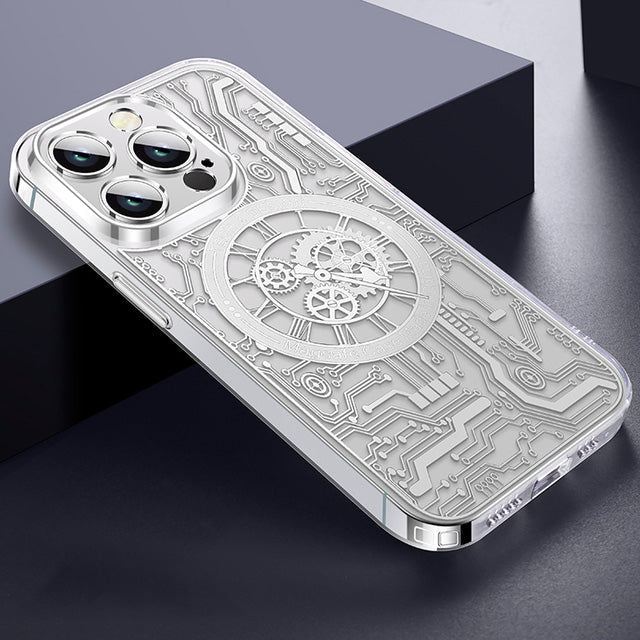 Mechanical Gear Pattern iPhone Case