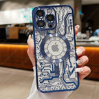 Mechanical Gear Pattern iPhone Case