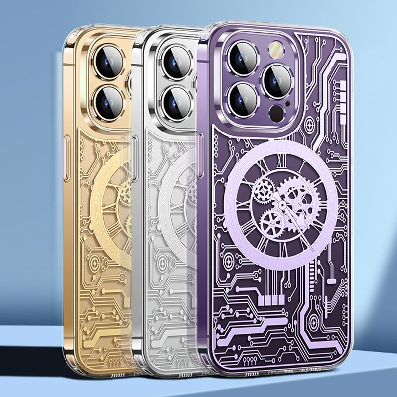 Mechanical Gear Pattern iPhone Case