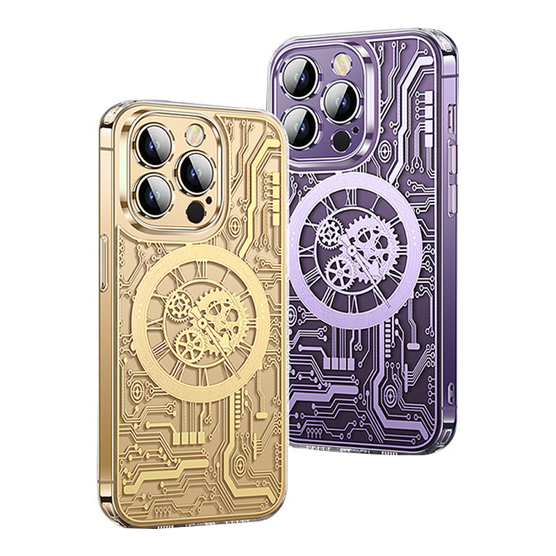Mechanical Gear Pattern iPhone Case
