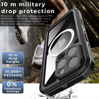Waterproof Style MagSafe iPhone Case Full Body