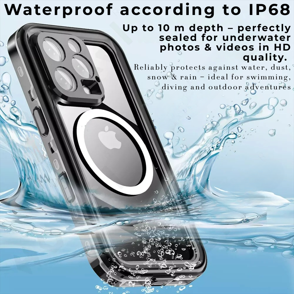 Waterproof Style MagSafe iPhone Case Full Body