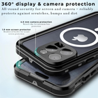 Waterproof Style MagSafe iPhone Case Full Body
