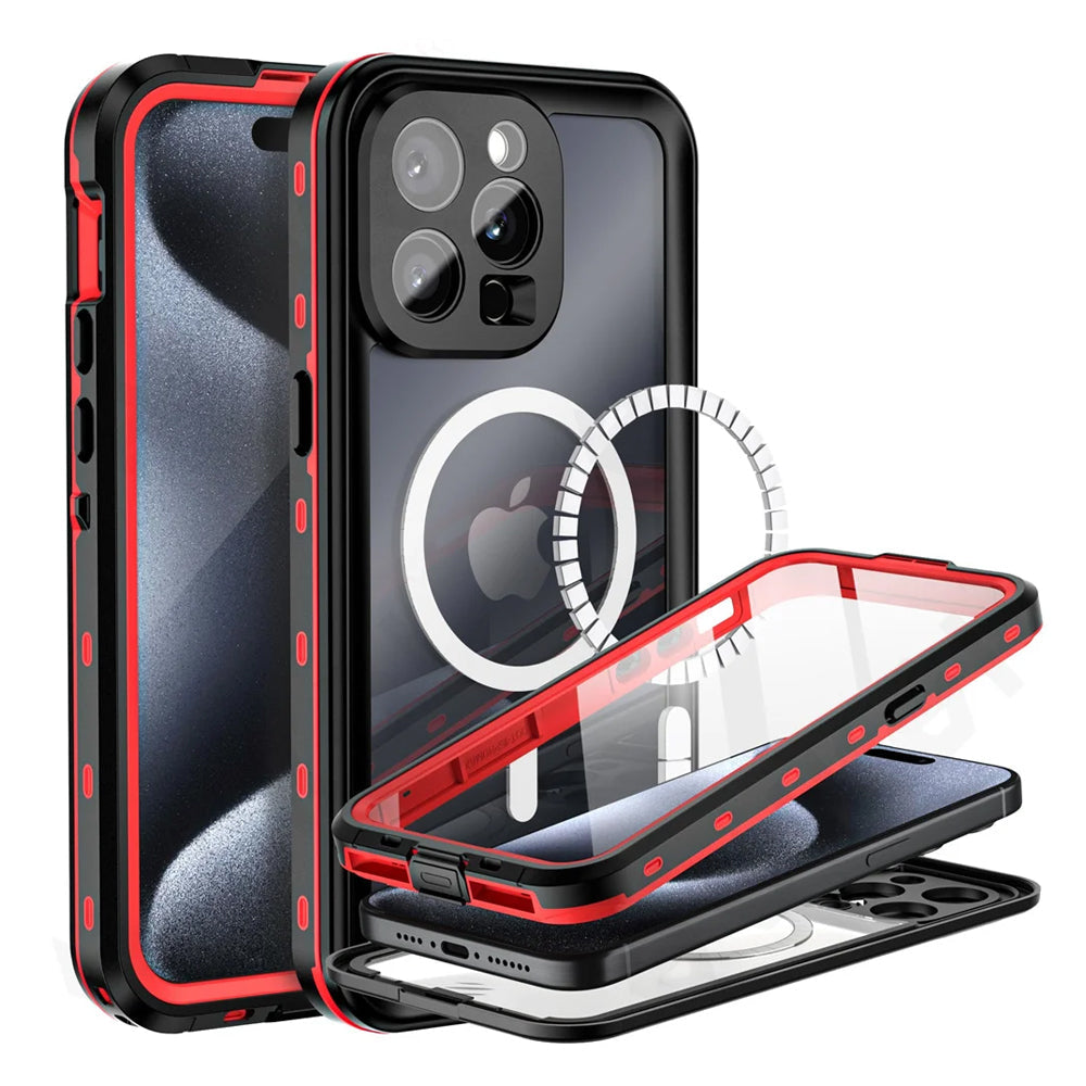 Waterproof Style MagSafe iPhone Case Full Body