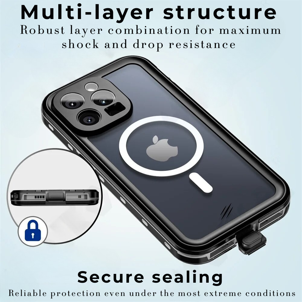 Waterproof Style MagSafe iPhone Case Full Body