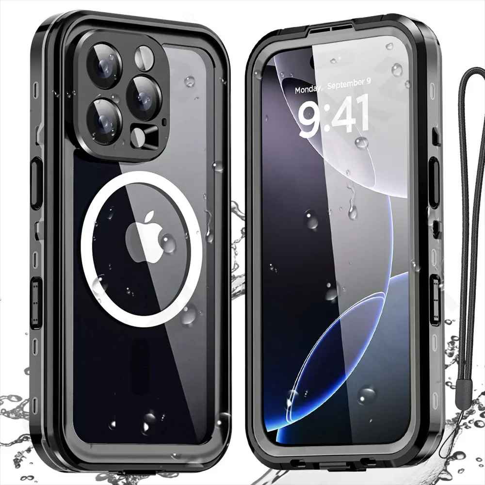 Waterproof Style MagSafe iPhone Case Full Body