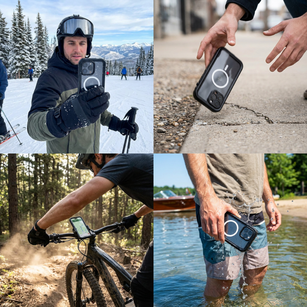 Waterproof Style MagSafe iPhone Case Full Body