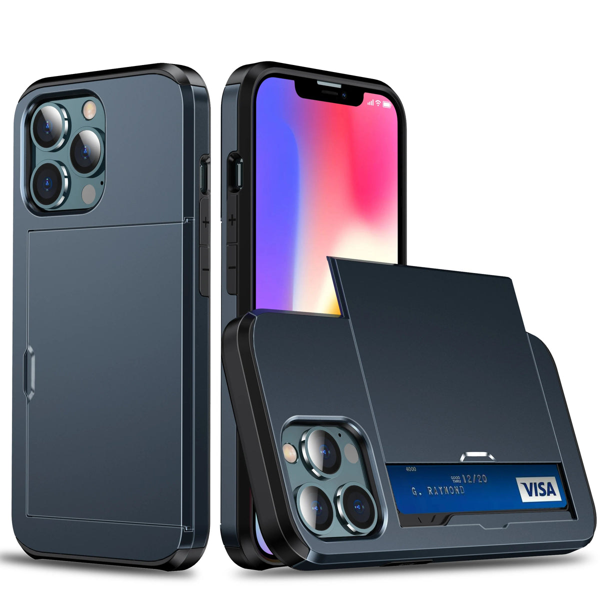 Sliding Card Holder iPhone Case