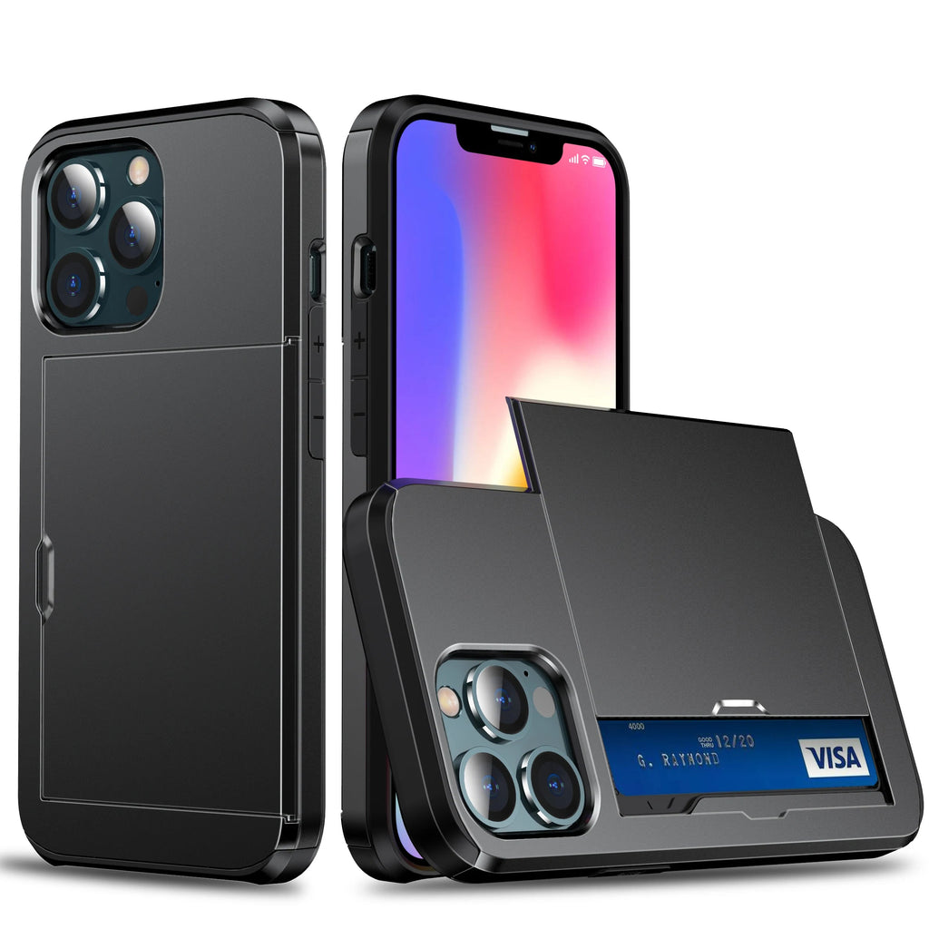 Sliding Card Holder iPhone Case