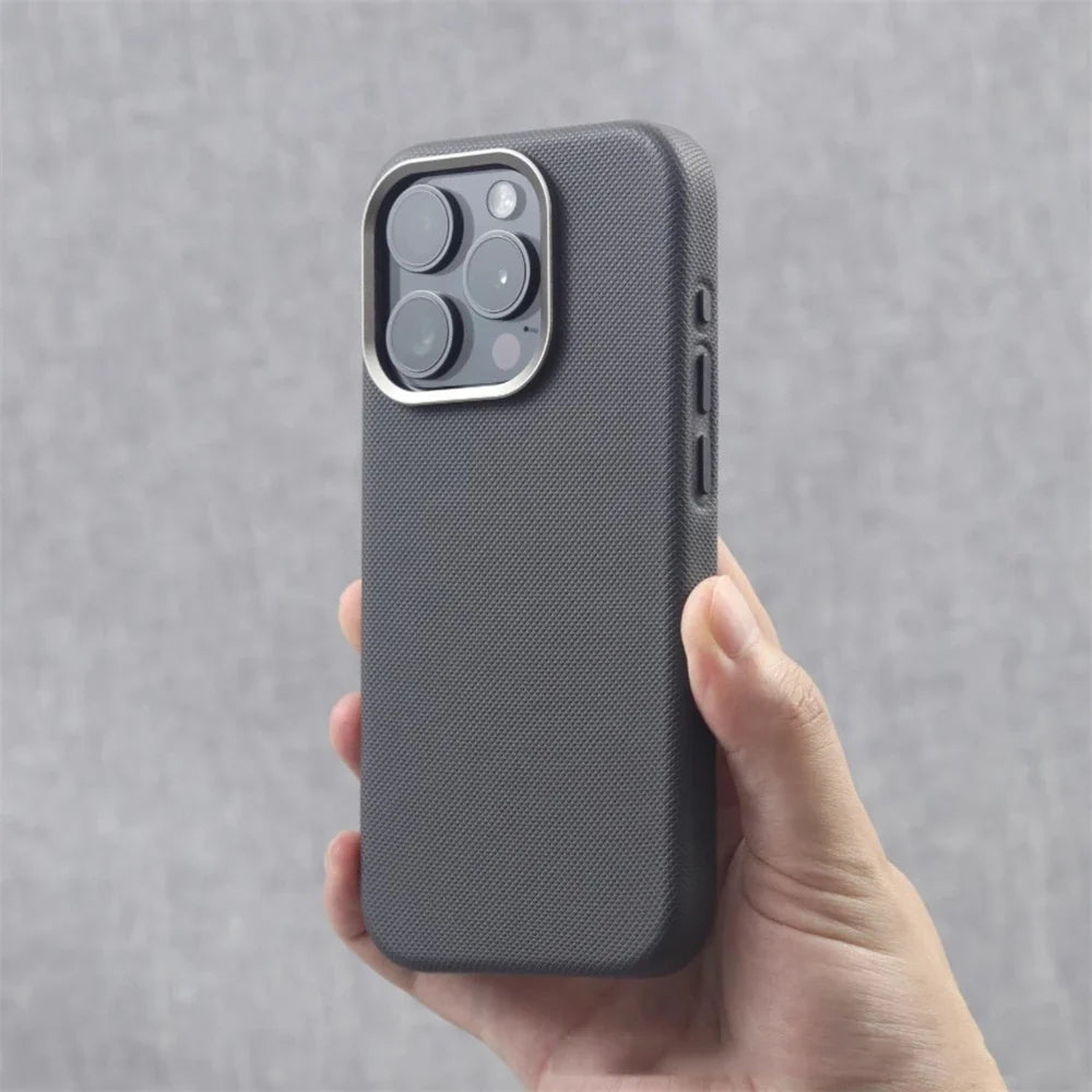Nylon Fabric iPhone Case Slim Shockproof Protective Cover