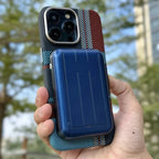 Plaid Pattern iPhone Case With Woven Texture