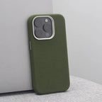 Woven Fabric iPhone Case with Metal Style Camera Frame and Lens Guard