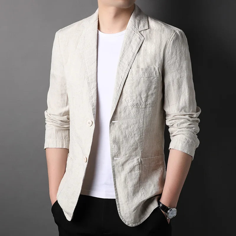 Casual Linen Blazer