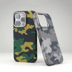 Pixel Camouflage Pattern iPhone Case