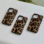 Leopard Pattern Hard Shell iPhone Case