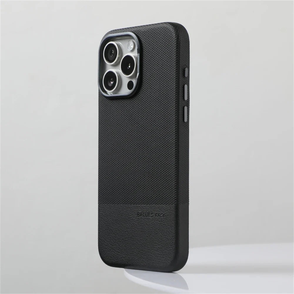 Two-Tone Leather iPhone Case