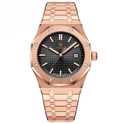 Crimson Calendar Watch