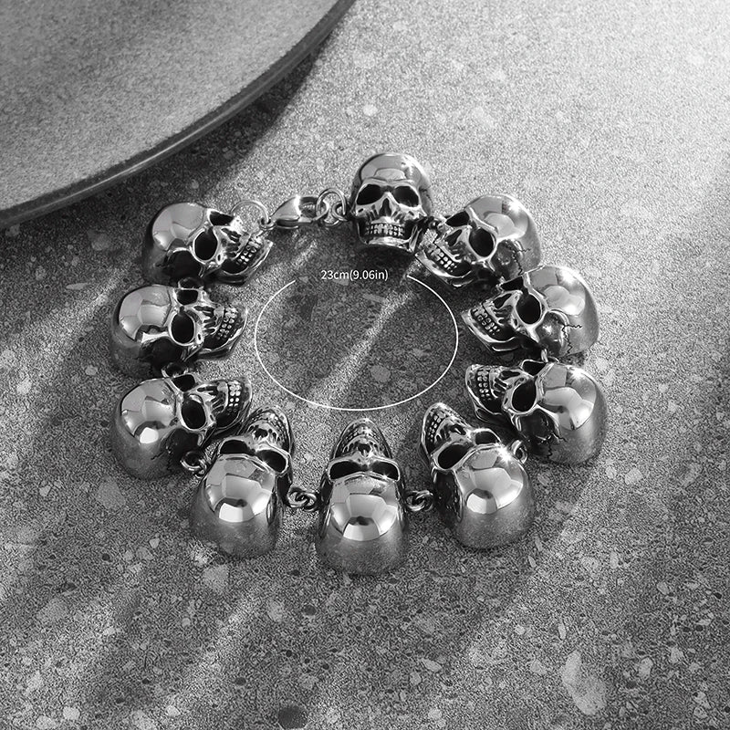 Gothic Skull Bracelet
